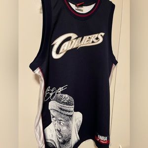 Majestic Lebron James Cavaliers large jersey.
